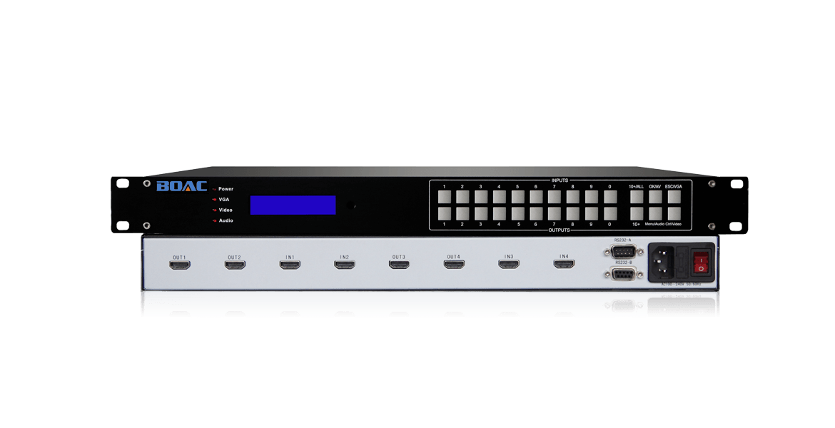 4路4K超高清矩陣切換器